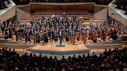 Die Junge Sinfonie Berlin beim Konzert in der Philharmonie