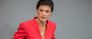 Umstritten, aber für die Linke wohl doch unverzichtbar: Fraktionschefin Sahra Wagenknecht.