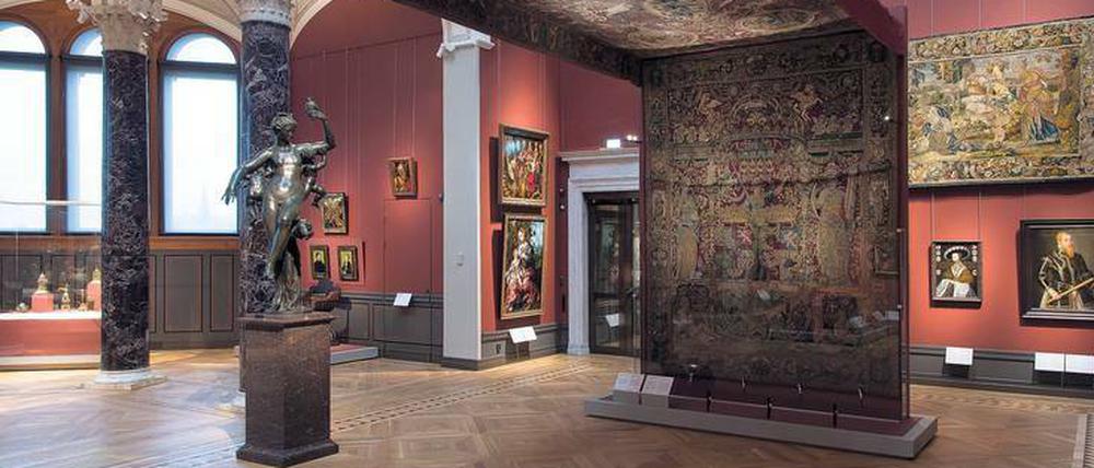 Im alten Glanz. Ausstellungssaal für die Kunst um 1500.