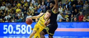 Martin Hermannsson (hier im Spiel gegen Bayreuth) war Albas bester Werfer.