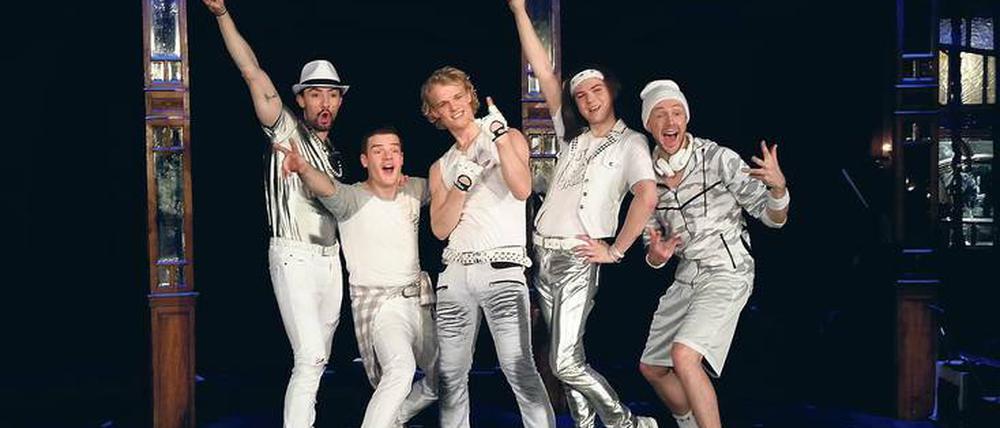 Heilige Hits. Die „Altar Boyz“ treten in der Bar jeder Vernunft auf.