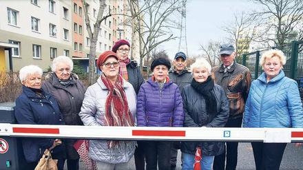 Kein Durchkommen – es sei denn, die Mieter zahlen monatlich 35 Euro. 