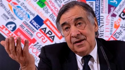 Palermos Bürgermeister Leoluca Orlando - der "Löwe von Palermo".