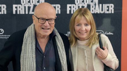 Volker und Angelika Schlöndorff 2015 in Berlin.