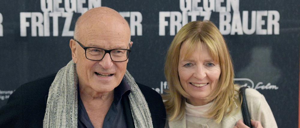 Volker und Angelika Schlöndorff 2015 in Berlin.