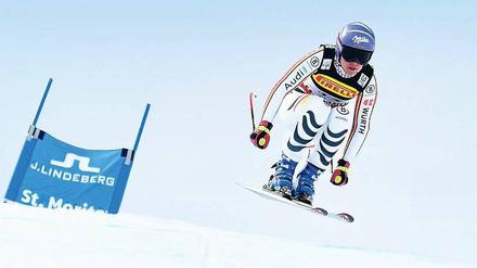Volle Fahrt voraus. Auch Viktoria Rebensburg (im Bild) profitiert seit vergangenem Jahr von Chris Krause. Der US-Amerikaner ist beim Deutschen Skiverband (DSV) angestellt und soll am Technologiezentrum in Berchtesgaden dafür sorgen, dass die deutschen Athleten bestmögliches Material haben. 