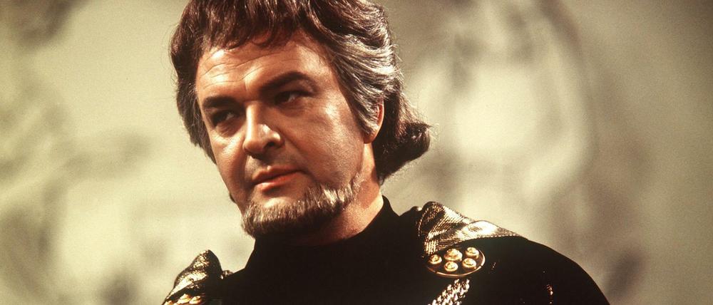 Theo Adam als Landgraf im "Tannhäuser". Der Opernsänger starb am Donnerstag mit 92 Jahren in Dresden. 