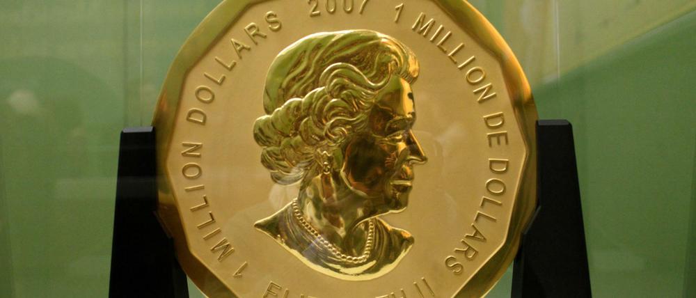 Die "Big Maple Leaf" gilt als die zweitgrößte Goldmünze der Welt. 