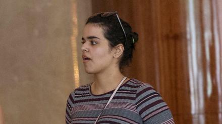 Rahaf Mohammed el-Kunun hat nach der verhinderten Abschiebung in ihre Heimat von Kanada Asyl angeboten bekommen. 