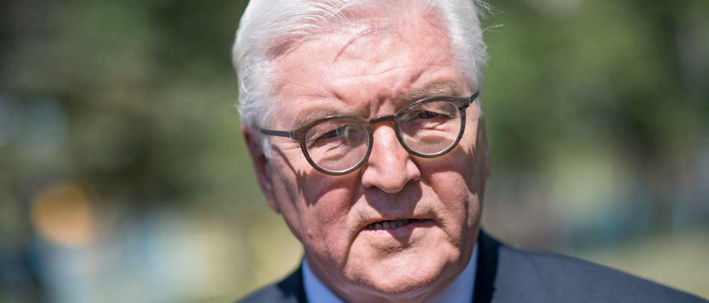 Der Bundespräsident Frank-Walter Steinmeier.