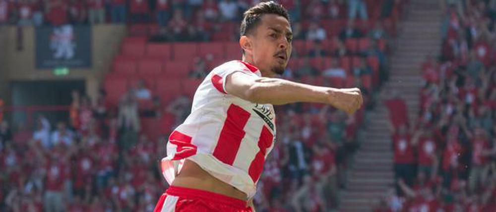 Kenny Prince Redondo hatte zuletzt bei Union wenig Grund zum Jubeln.