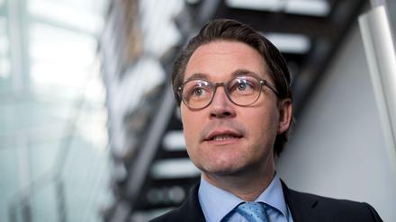Der Bundesverkehrsminister Andreas Scheuer (CSU).