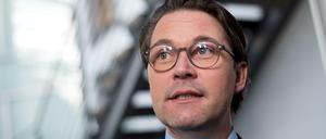 Der Bundesverkehrsminister Andreas Scheuer (CSU).