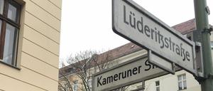 Die Lüderitzstraße in Berlin soll umbenannt werden. 