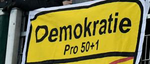 In Hannover wird besonders hitzig über die 50+1-Regel diskutiert. 