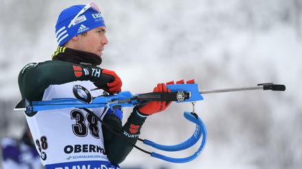 Simon Schempp enttäuschte auch in der Staffel.