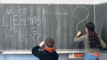 Wo wollen sie weiterlernen? Die Frage aller Fragen für Familien.