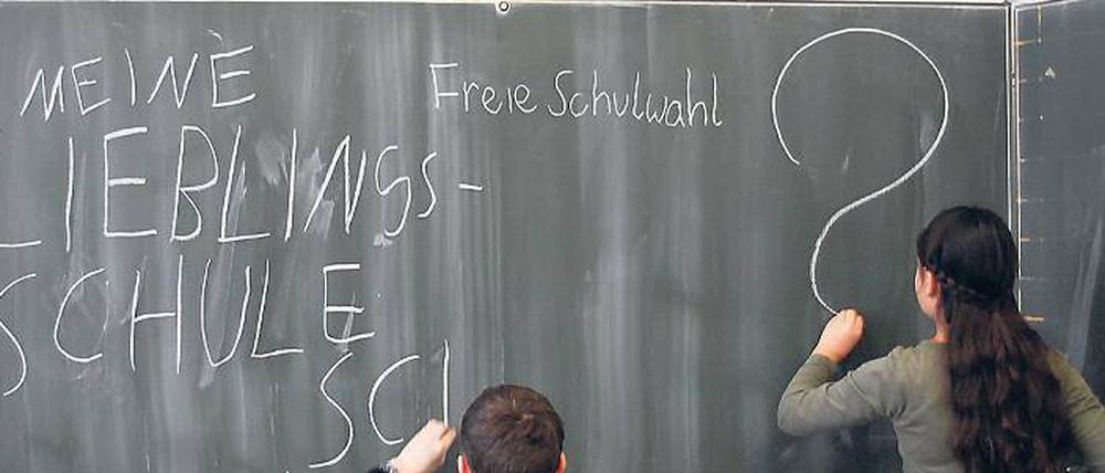 Wo wollen sie weiterlernen? Die Frage aller Fragen für Familien.