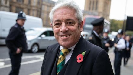 "Mister Speaker" John Bercow, britischer Parlamentspräsident. 