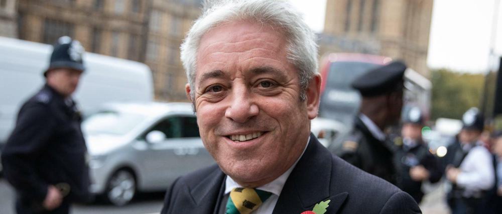 "Mister Speaker" John Bercow, britischer Parlamentspräsident.