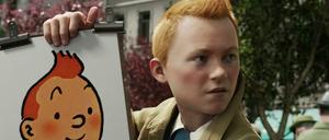 3D trifft 2D: So sah Tim im ersten animierten Tim-und-Struppi-Film von Steven Spielberg und Peter Jackson aus.