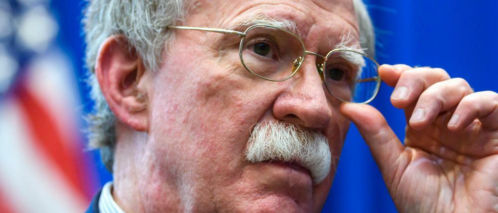 Trumps Sicherheitsberater John Bolton ist ein Hardliner in der Iran-Politik.