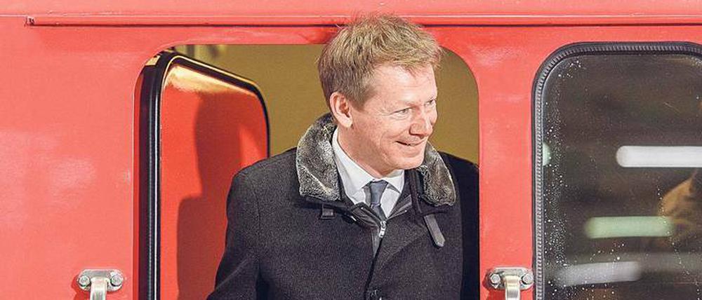 Bahn-Chef Richard Lutz übt sich in Optimismus.