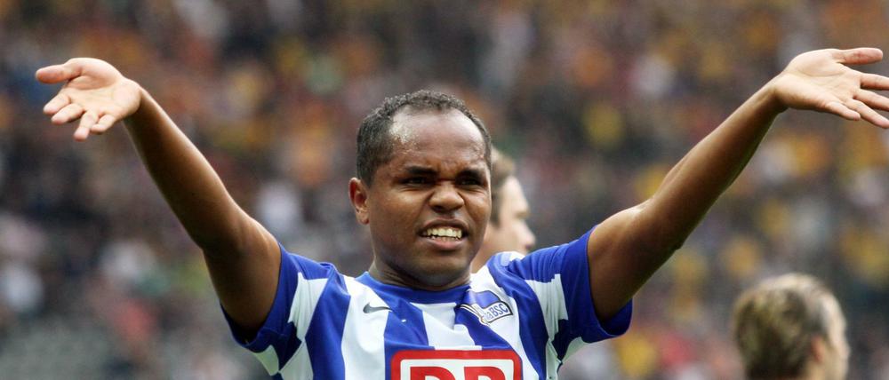 Wird das noch was? Ronny während seiner Zeit bei Hertha.