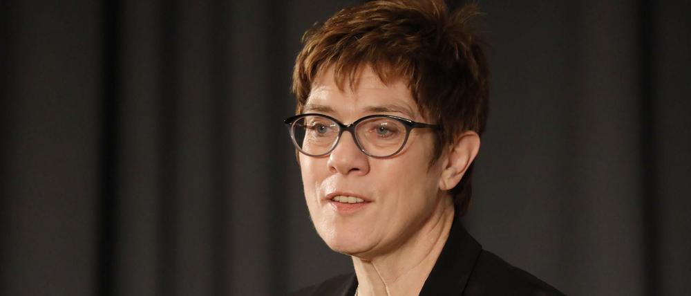 CDU-Chefin Annegret Kramp-Karrenbauer. 