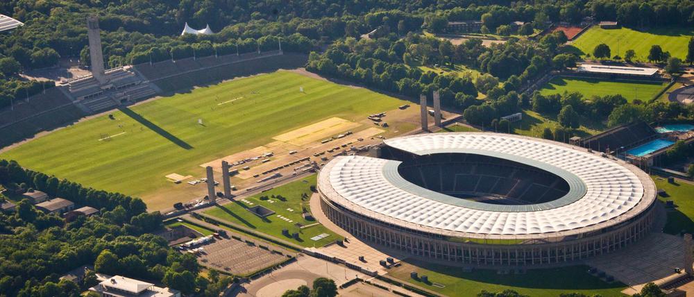 Der Olympiapark im Berliner Westen soll umgestaltet werden. Die Kosten dafür sind hoch.