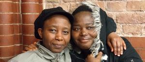 Wollen in Freiheit leben: Diana Namusoke (links) und Success Johnson.
