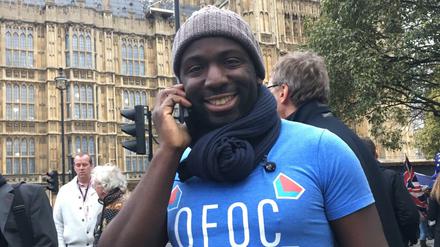 Femi Oluwole hat eine Kampagne für ein zweites Referendum gestartet. Er sagt, sein Kampf habe gerade erst begonnen.