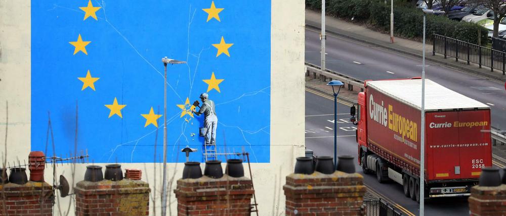 Auch der Warenverkehr würde nach einem harten Brexit gestört. 