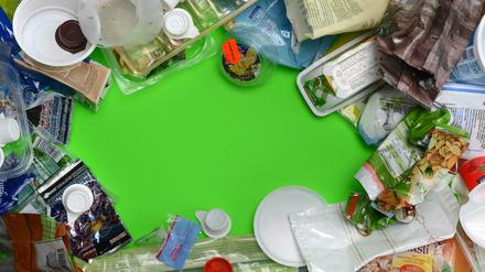 Da sammelt sich schnell viel an in nur einer Woche.