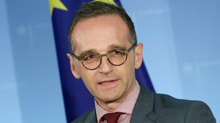 Verärgert den Koalitionspartner von der Union: Außenminister Heiko Maas (SPD).