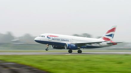 Ein Airbus A319-131 von British Airways. (Symbolbild)