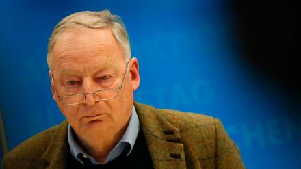 Der Parteichef der AfD Alexander Gauland.