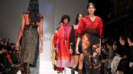 Amesh Wijesekeras Kollektion für Herbst/Winter 2019/20 auf der Berlin Fashion Week.
