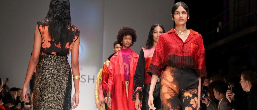 Amesh Wijesekeras Kollektion für Herbst/Winter 2019/20 auf der Berlin Fashion Week.