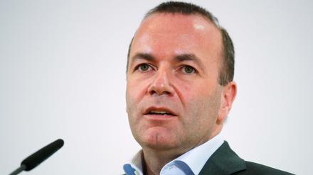CSU-Vize Manfred Weber, Spitzenkandidat der Europäischen Volkspartei (EVP).