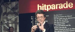 Einer wie keiner. Der 2018 verstorbene Dieter Thomas Heck moderierte die „ZDF-Hitparade“ von 1969 bis 1984. Moderieren? Heck war die „Hitparade“.