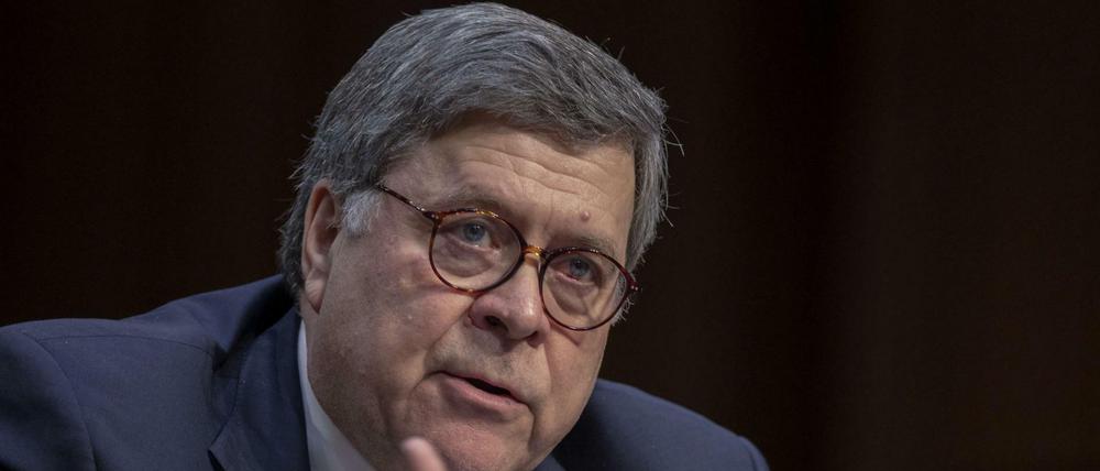 Der Kandidat für den Posten als US-Justizminister, William Barr, muss sich im Justizausschuss den Fragen der Senatoren stellen.