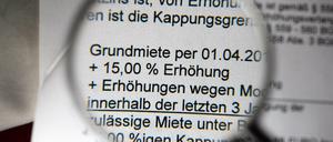 Eine eigene Mietpreisbremse könnten Obergrenzen für Mieten in Berlin festgelegt werden.