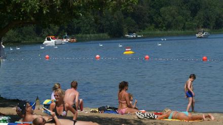Das Strandbad Tegel. 