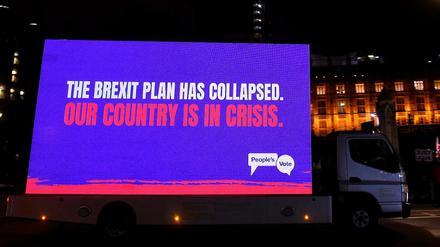 Vor dem House of Parliament in London. 