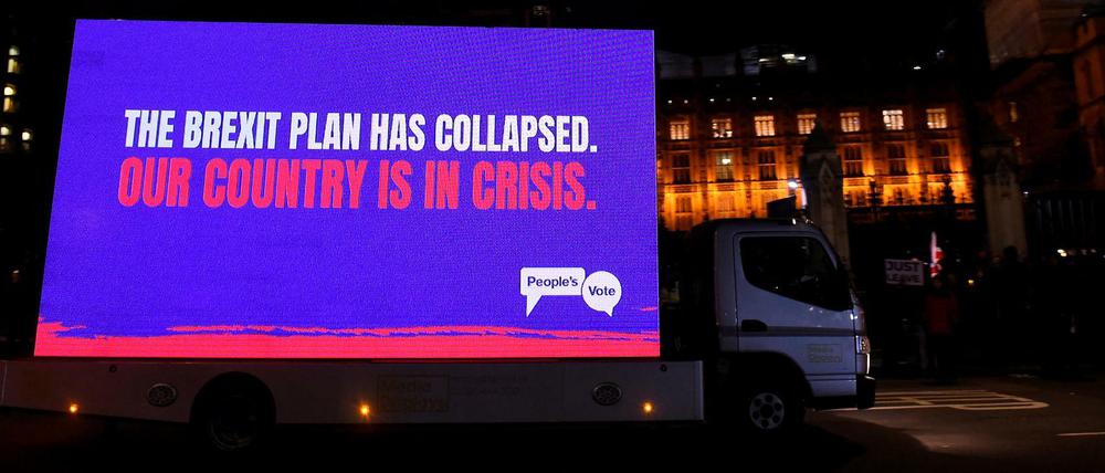 Vor dem House of Parliament in London. 