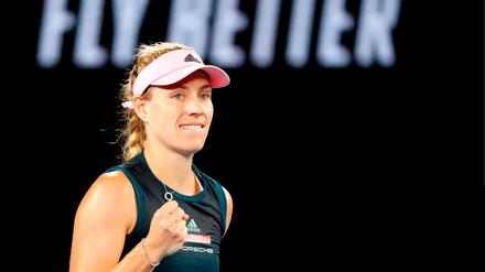 Und jetzt feier' ich Geburtstag. Angelique Kerber hatte am Freitag wenig Mühe.