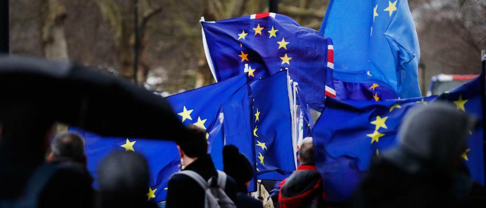 Europa regt die Briten auf. 