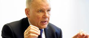 Vytenis Povilas Andriukaitis ist kein Freund von nationalen Kennzeichnungspflichten. 