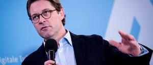 Andreas Scheuer (CSU), Bundesminister für Verkehr und digitale Infrastruktur.